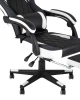 Кресло игровое TopChairs Virage черно-белое (изображение №7)