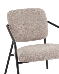 Второе фото. Кресло лаунж Rooney серый