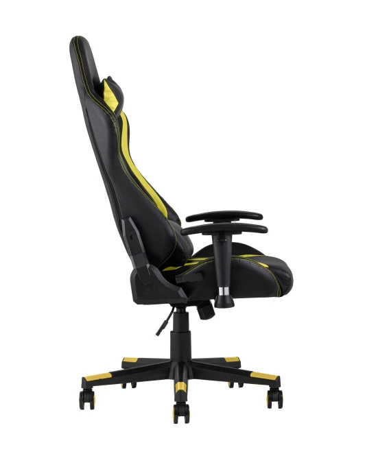 Кресло игровое TopChairs Cayenne желтое (изображение №4)