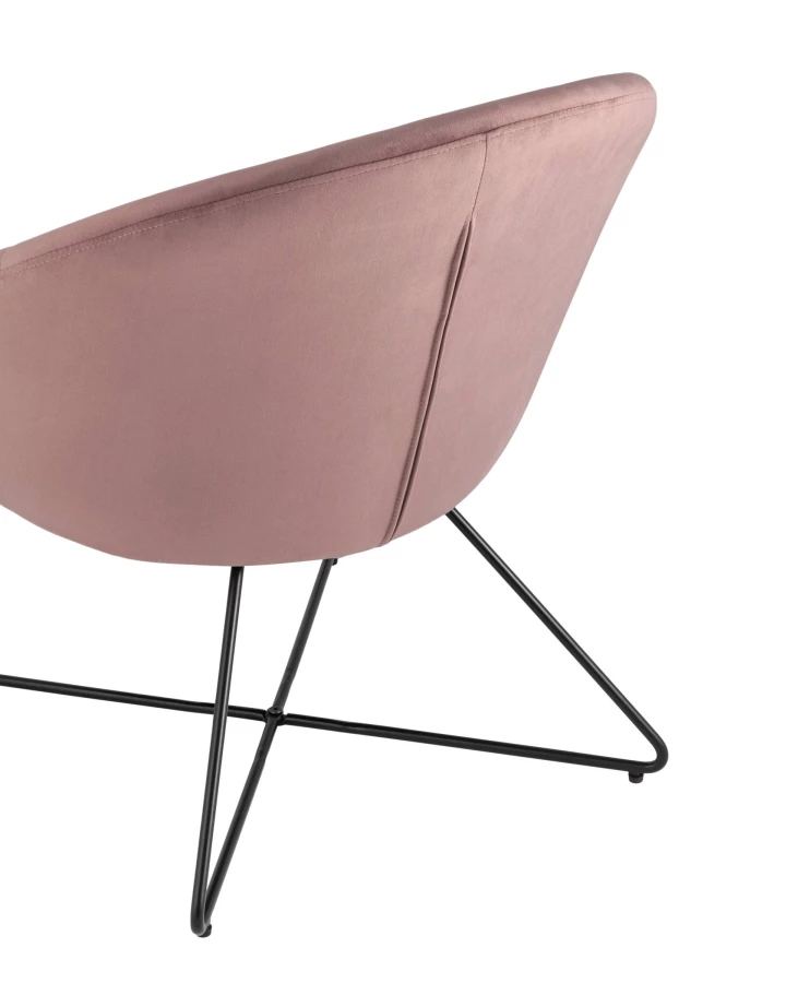 Кресло Колумбия пыльно-розовое (изображение №6)