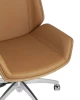 Кресло офисное TopChairs Crown коричневое (изображение №2)