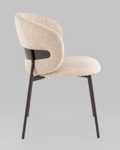 Второе фото. Стул Блейз букле капучино каркас серо-коричневый