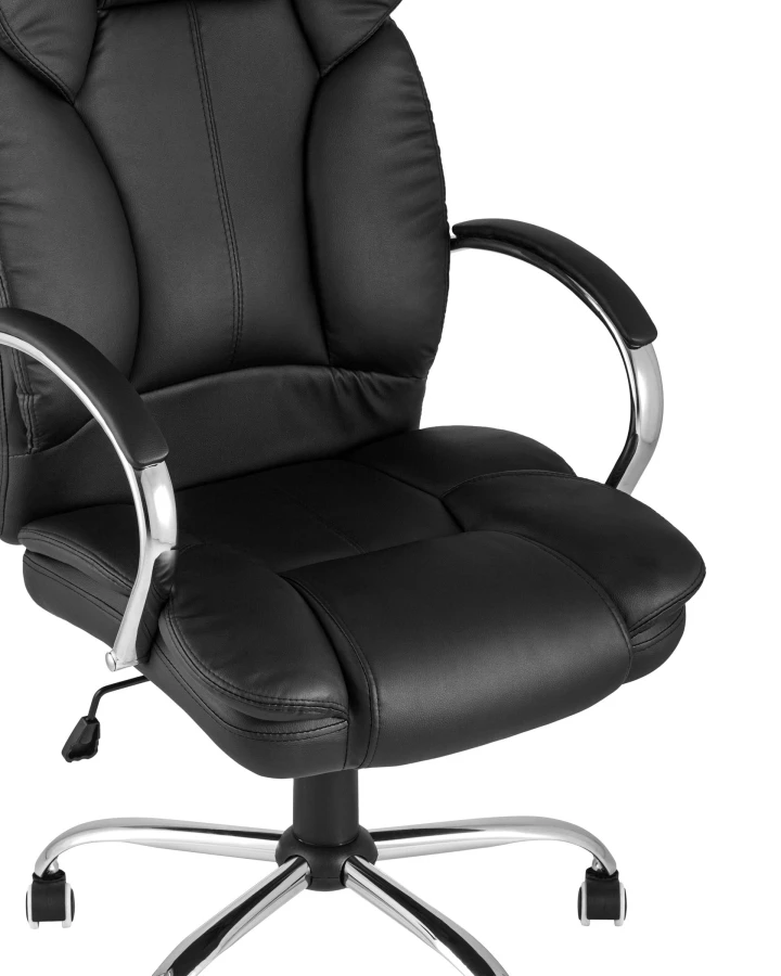Кресло руководителя TopChairs Ultra черное (изображение №6)