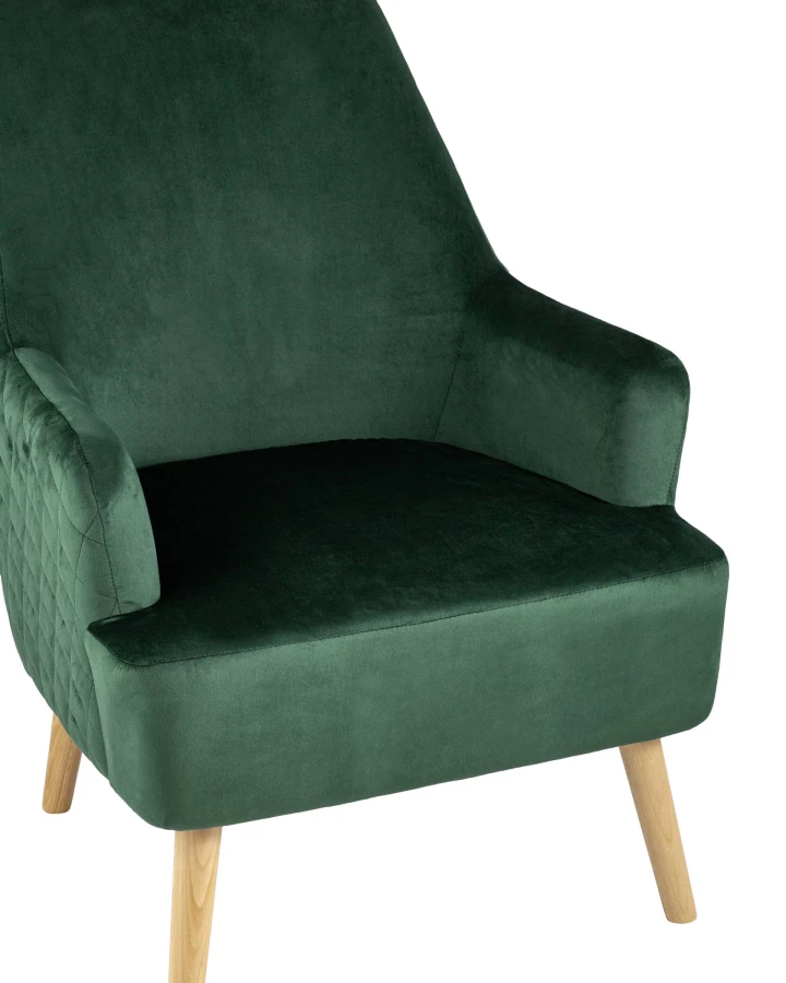 Кресло Хантер велюр зеленый (изображение №7)