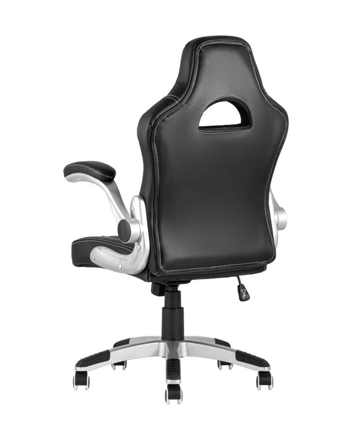 Кресло игровое TopChairs Genesis черное (изображение №6)