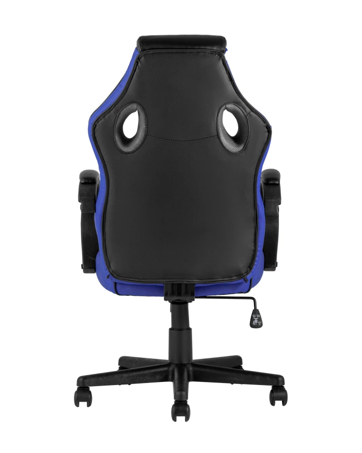 Кресло игровое TopChairs Sprinter синее (изображение №4)