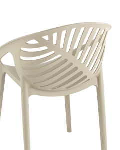 Второе фото. Стул Monstera пластик зеленый