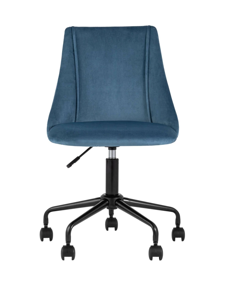 Кресло компьютерное Сиана велюр синий (изображение №2)