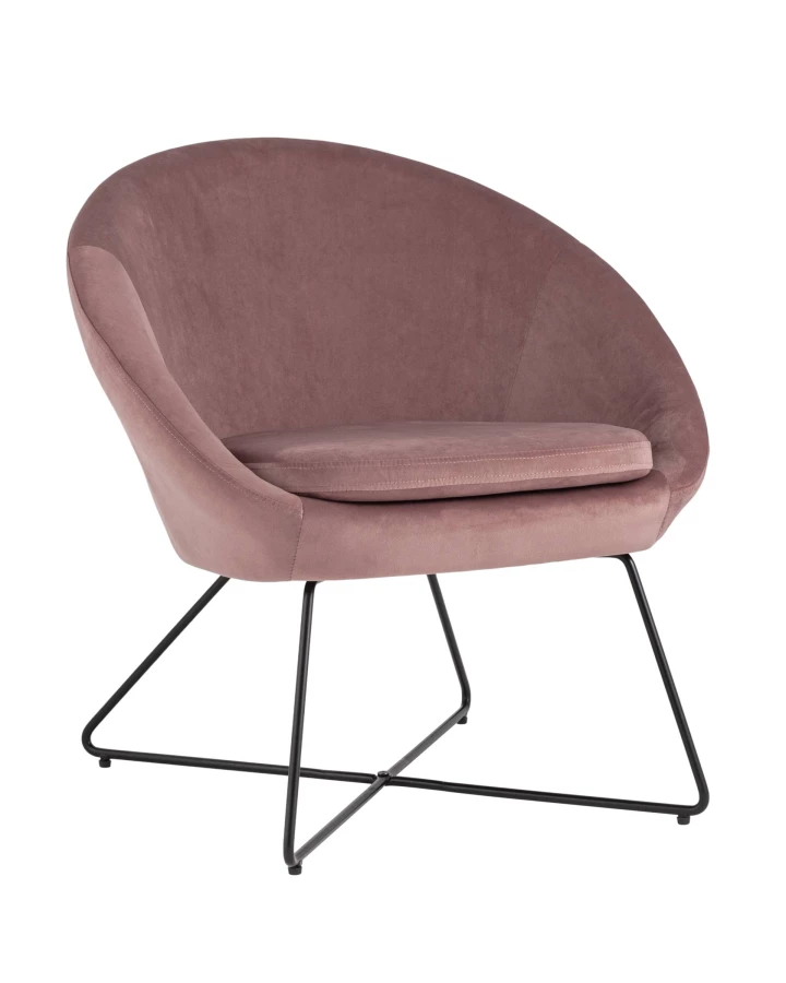 Кресло Колумбия пыльно-розовое (изображение №1)