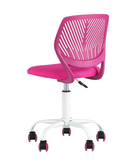 Кресло компьютерное детское Анна ярко-розовый (изображение №4)