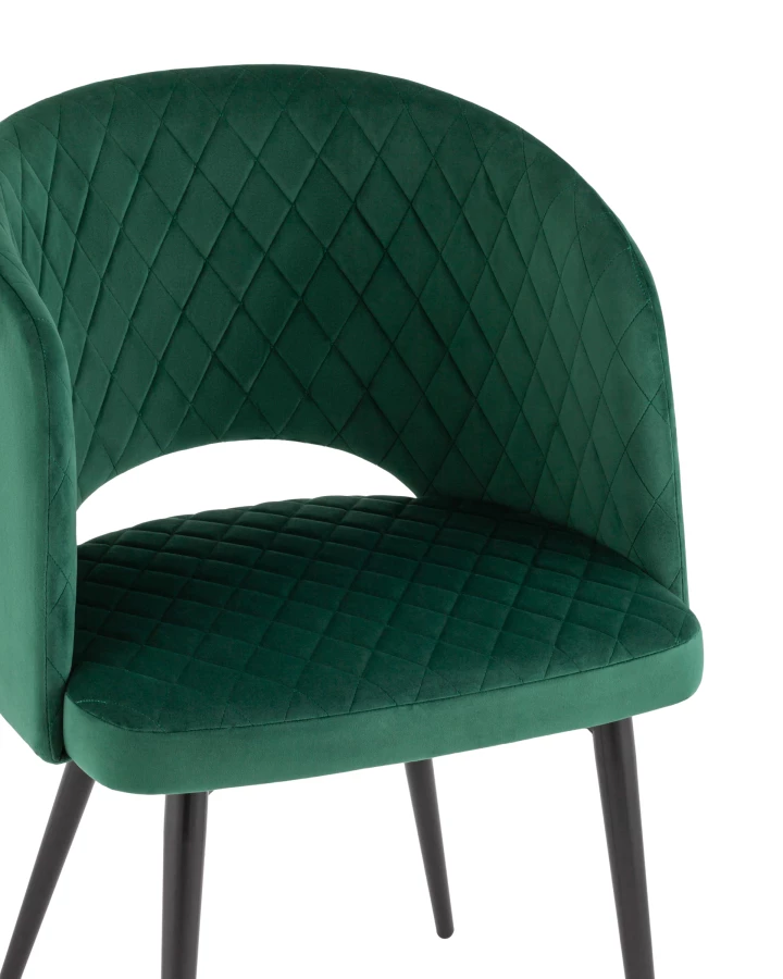 Стул-кресло Дарелл велюр зелёный (изображение №2)
