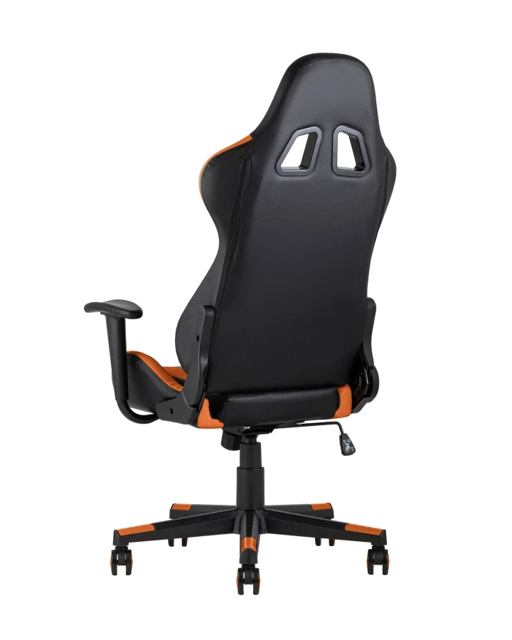 Кресло игровое TopChairs Gallardo оранжевое (изображение №6)