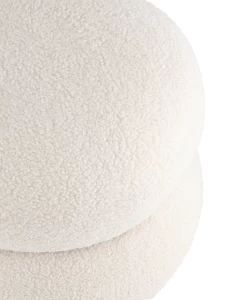 Второе фото. Пуф Полли S тедди белый
