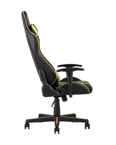 Кресло игровое TopChairs Camaro желтое (изображение №4)