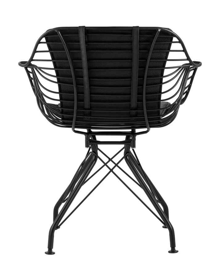 Кресло Thomas черное с черной подушкой (изображение №3)