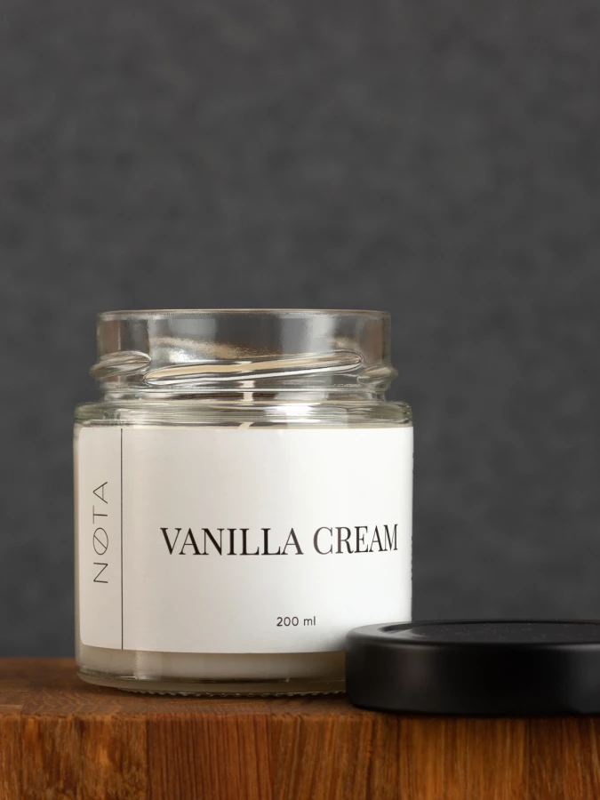 Свеча ароматическая Nota Vanilla cream (изображение №6)