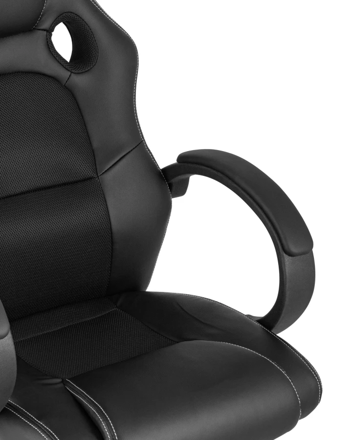 Кресло игровое TopChairs Renegade черное (изображение №9)