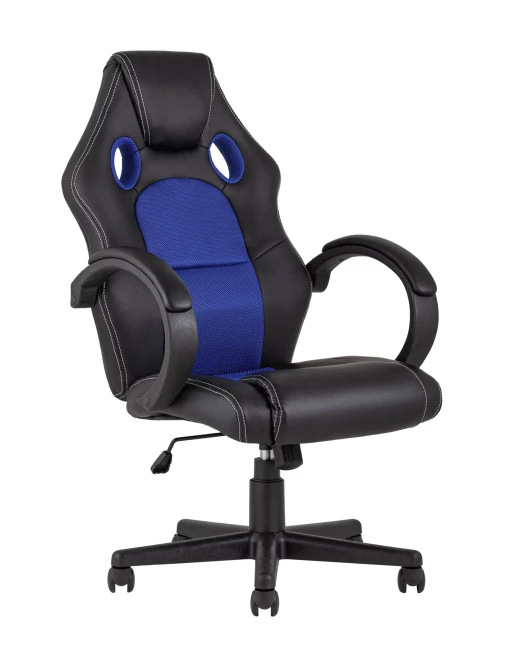 Кресло игровое TopChairs Renegade синее (изображение №2)