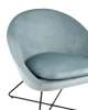 Кресло Колумбия пыльно-голубое (изображение №2)