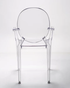 Второе фото. Стул Victoria Ghost с подлокотниками прозрачный