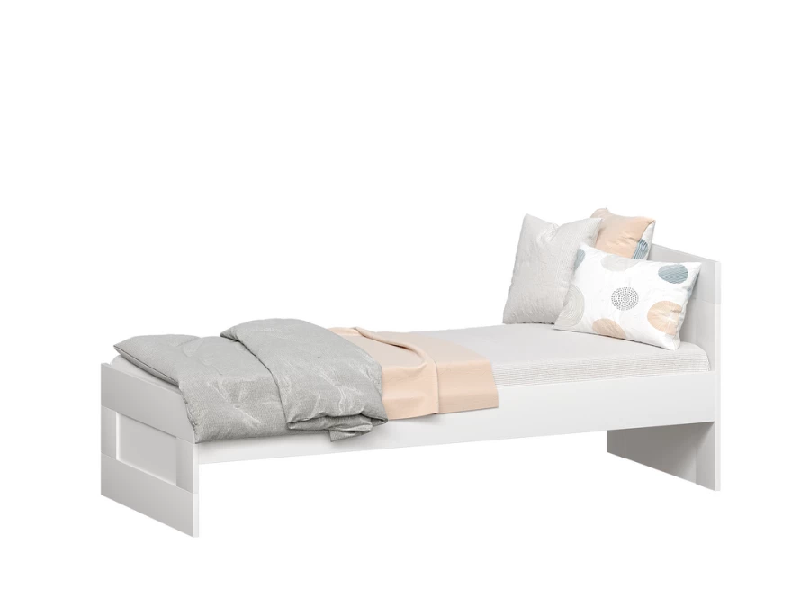 Кровать СИРИУС односпальная с ортопедическим основанием 80х200 (изображение №2)