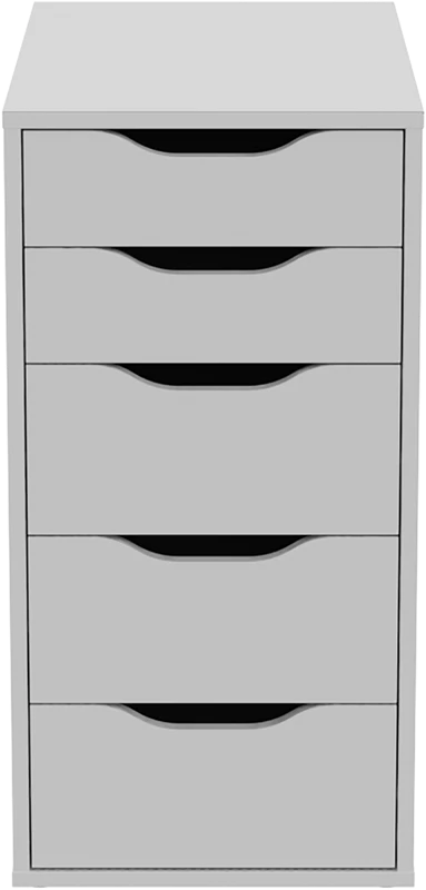 Комод Ингар белый с пятью выдвижными ящиками (изображение №2)