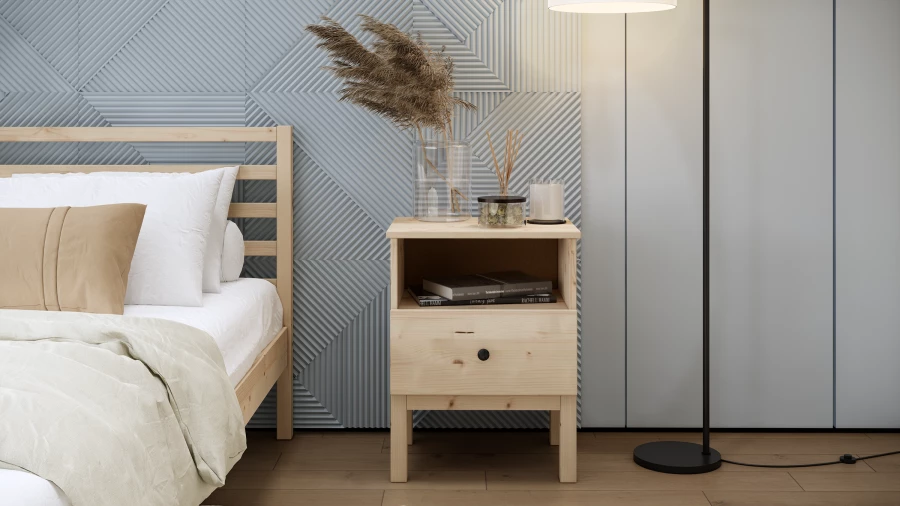 Тумба прикроватная - аналог IKEA IDANAS/IDANÄS/ИДАНЭС/ ТИРАНА/ ИКЕА 48х39 см (изображение №8)