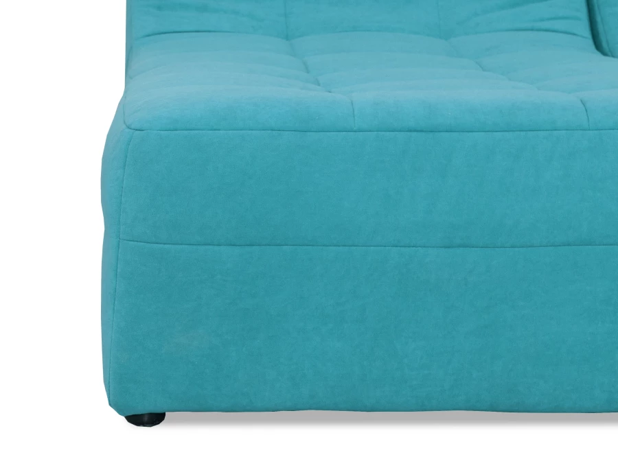 Угловой диван-кровать Палладиум 2, модульный, темно-голубой, 325х185х88 см (изображение №3)