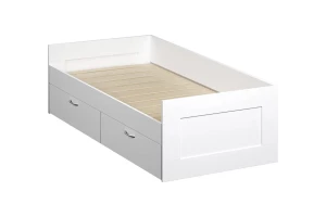 СИРИУС кровать раздвижная - аналог IKEA BRIMNES, 90х200,белая