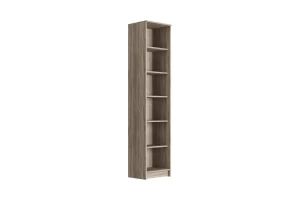 Стеллаж Сириус - аналог IKEA BRIMNES ,39x190, дуб сонома