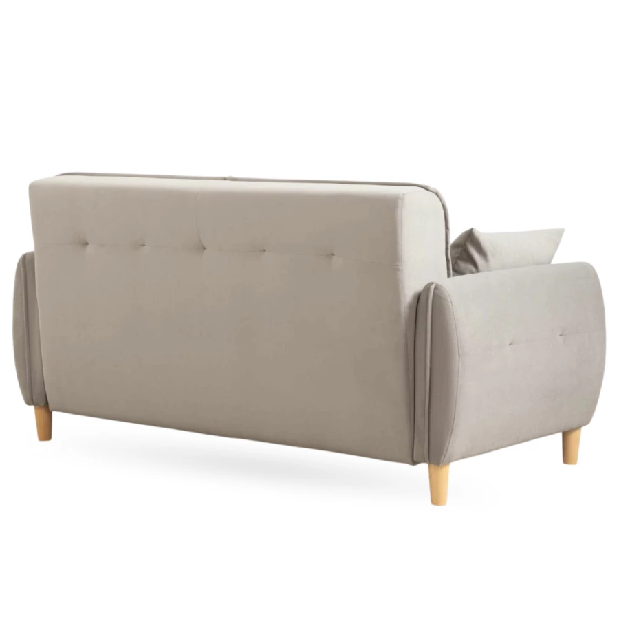 Диван - кровать раскладной Тога, бежевый, 170х92х82 см (изображение №5)