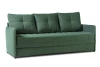 Диван-кровать Панда, велюровый, раскладной, зеленый, 215х92х100 см