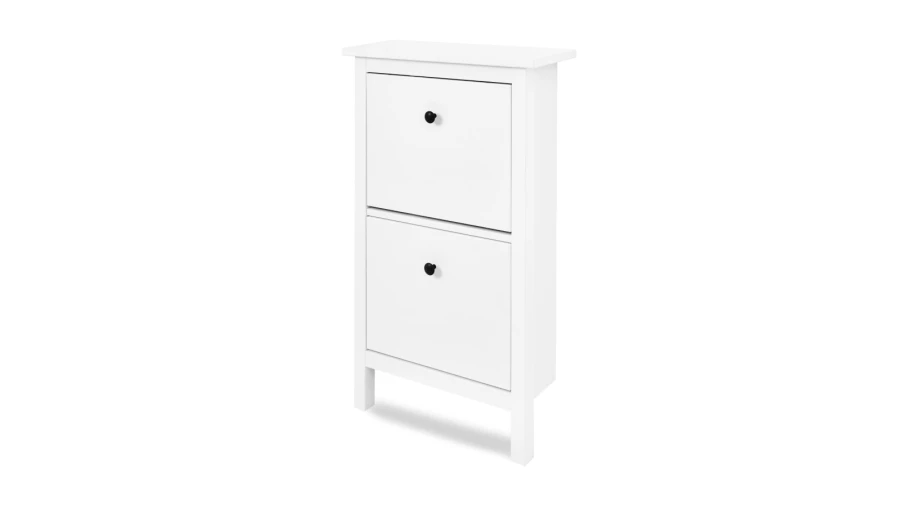 Обувница - аналог IKEA HEMNES / ХЕМНЭС/ ХЕМНЕС / КЫМОР / ИКЕА 59х101x22 см, белый (изображение №1)