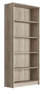 Стеллаж 5 полок СИРИУС - аналог IKEA BRIMNES, 78х190 см, сонома