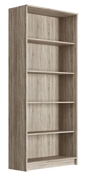 Стеллаж 5 полок СИРИУС - аналог IKEA BRIMNES, 78х190 см, сонома (изображение №1)