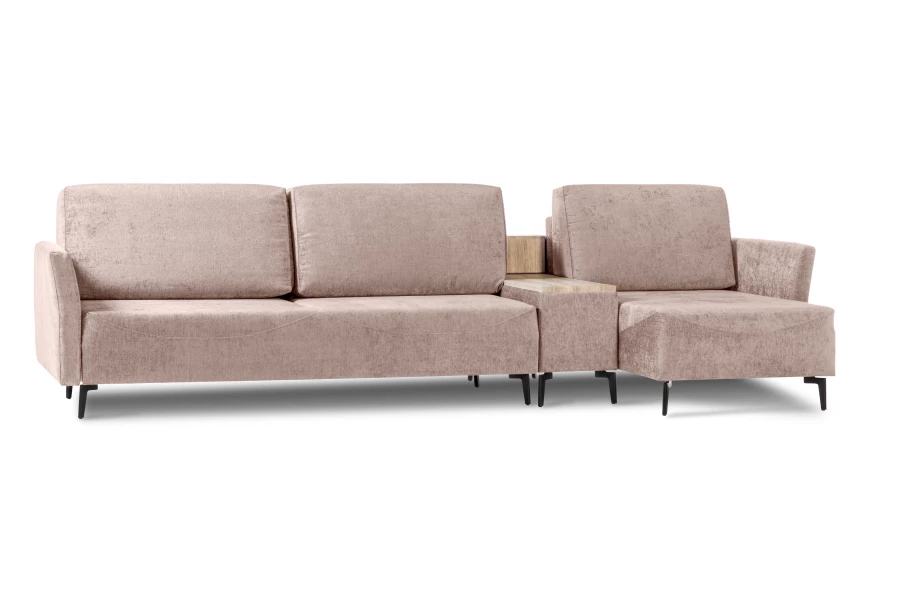 Диван-кровать Тенериф 2, велюровый, раскладной, како шенилл, 334х156х93 см (изображение №1)