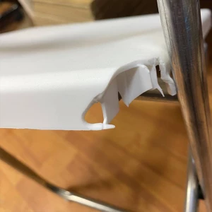 Второе фото. Стул складной - IKEA GUNDE, 78х41х45 см, белый, ГУНДЕ ИКЕА