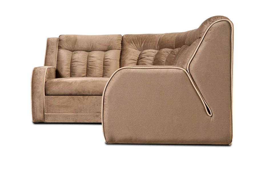 Угловой диван-кровать Блистер 2, какао, 259х183х97 см (изображение №7)