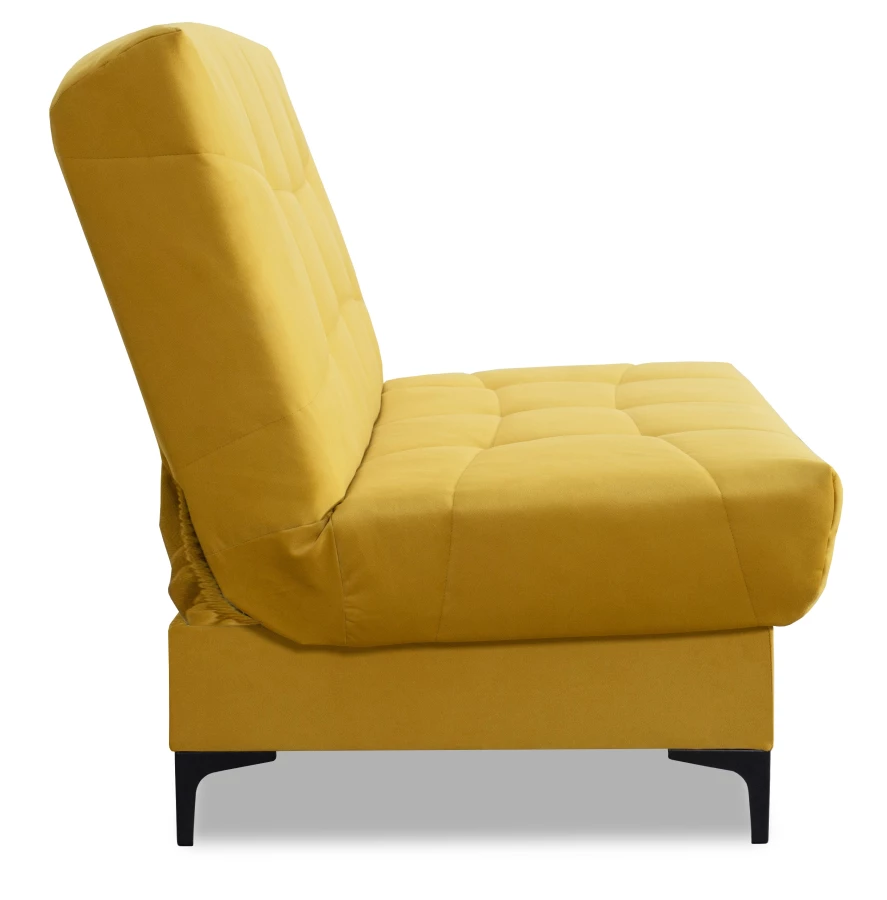 Диван-кровать Ривьера, горчично-желтый, 192х95х105 см (изображение №3)