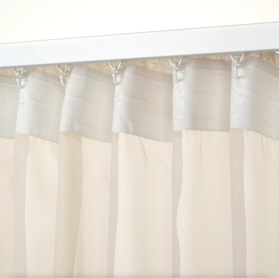 Гардина - аналог IKEA REVLUMMER, 260х145 см, бежевый ИКЕА (изображение №3)