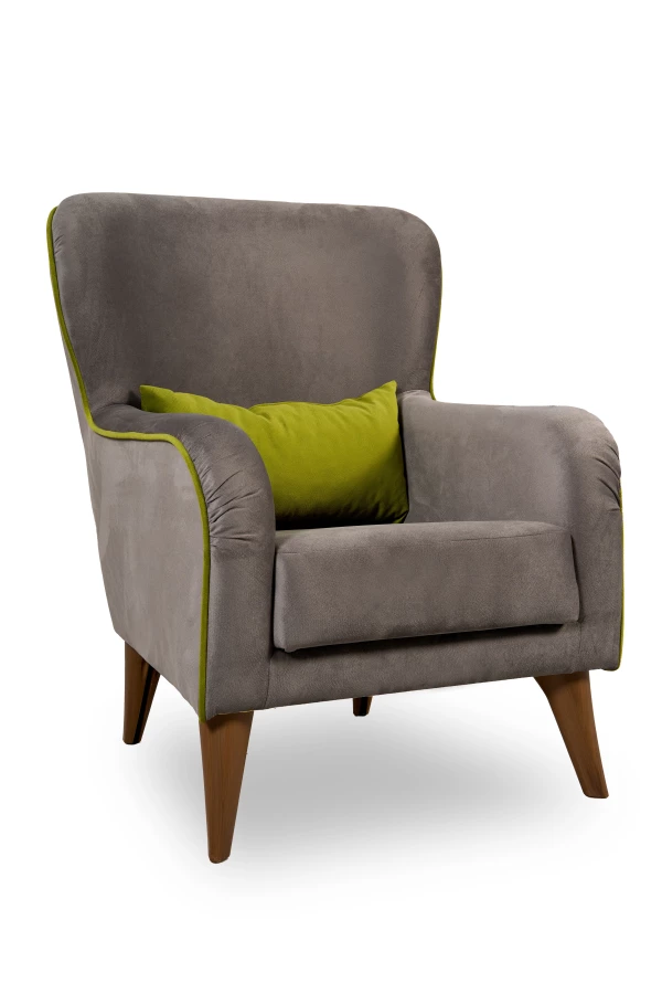 Кресло мягкое Вояж 7, анатомическое, графитовый, 72х94х94 см (изображение №3)