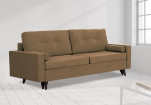 Второе фото. Диван-кровать Фидель, бежево-коричневый, 231х103х98 см