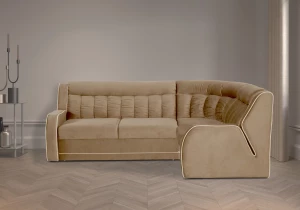 Второе фото. Угловой диван-кровать Блистер 2, какао, 259х183х97 см