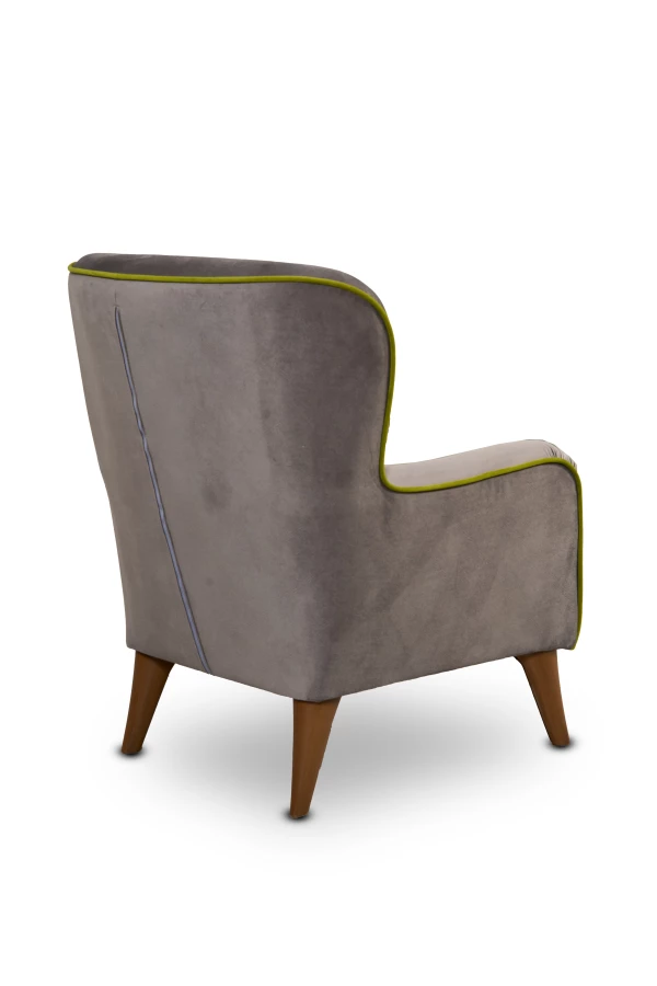 Кресло мягкое Вояж 7, анатомическое, графитовый, 72х94х94 см (изображение №5)