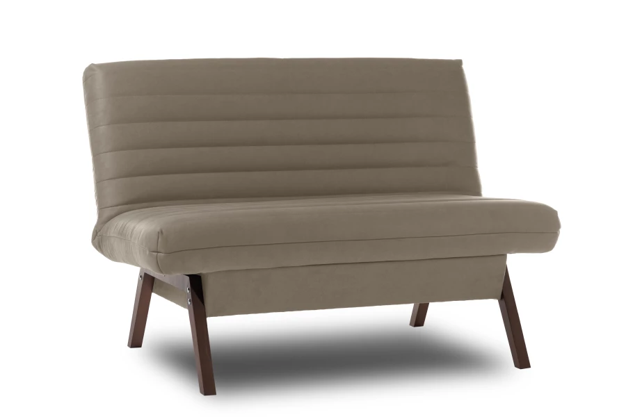 Кресло Каир, серо-песочная замша, 130х73х88 см (изображение №1)