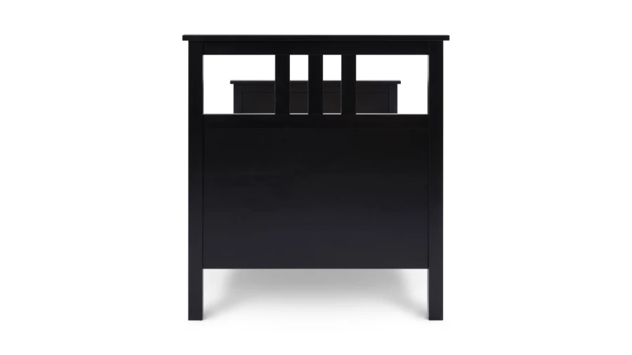 Кровать - аналог IKEA HEMNES / ХЕМНЭС/ ХЕМНЕС / КЫМОР / ИКЕА 90х200 см, черный (изображение №4)