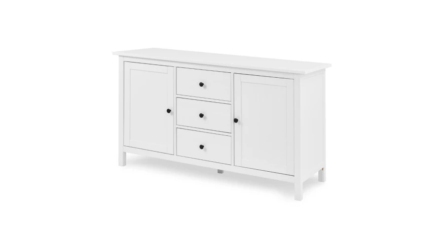 Сервант - аналог IKEA HEMNES / ХЕМНЭС/ ХЕМНЕС / КЫМОР / ИКЕА 157х89х47 см, белый (изображение №1)