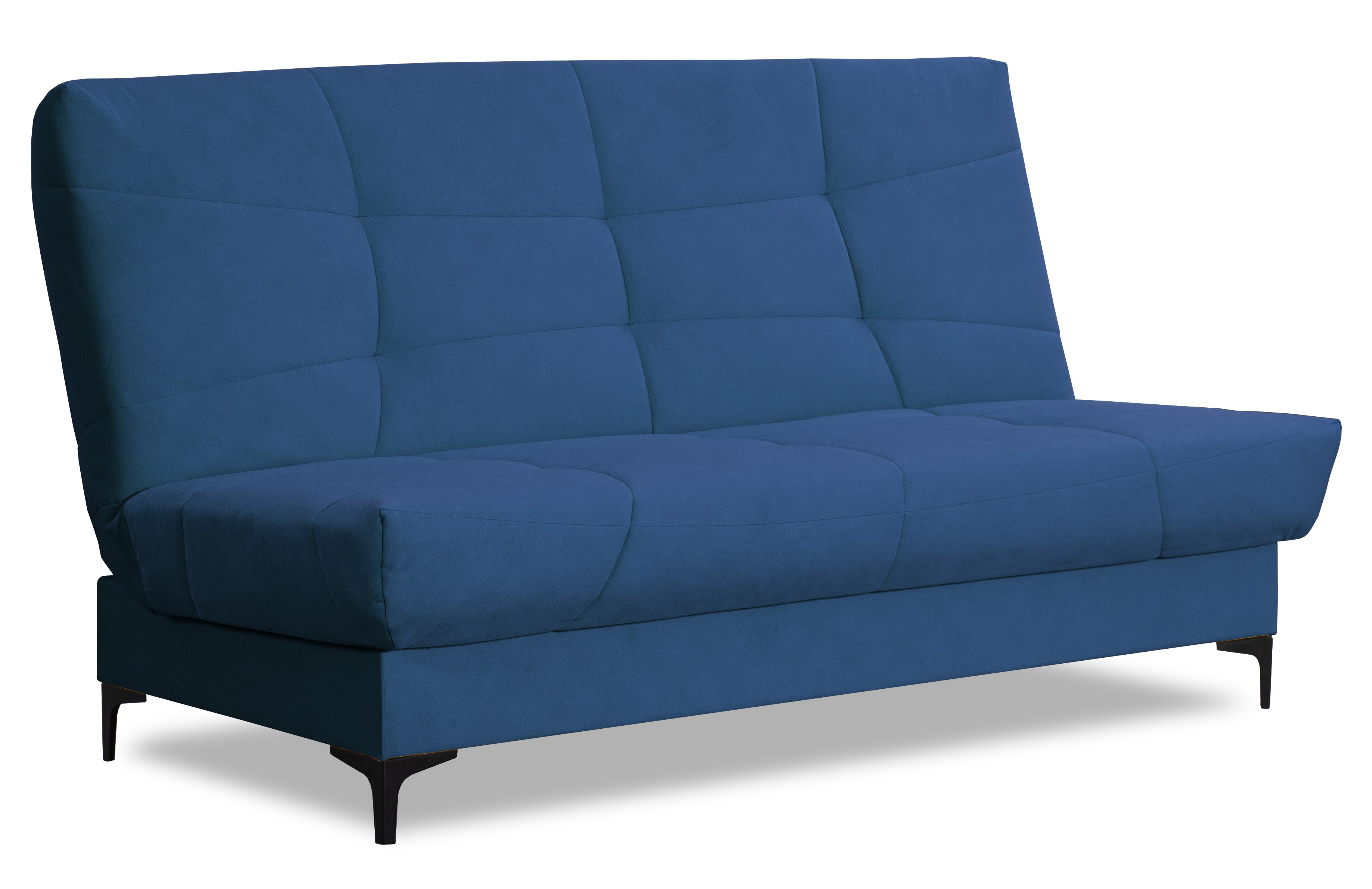 Диван-кровать Ривьера, синий, 192х95х105 см