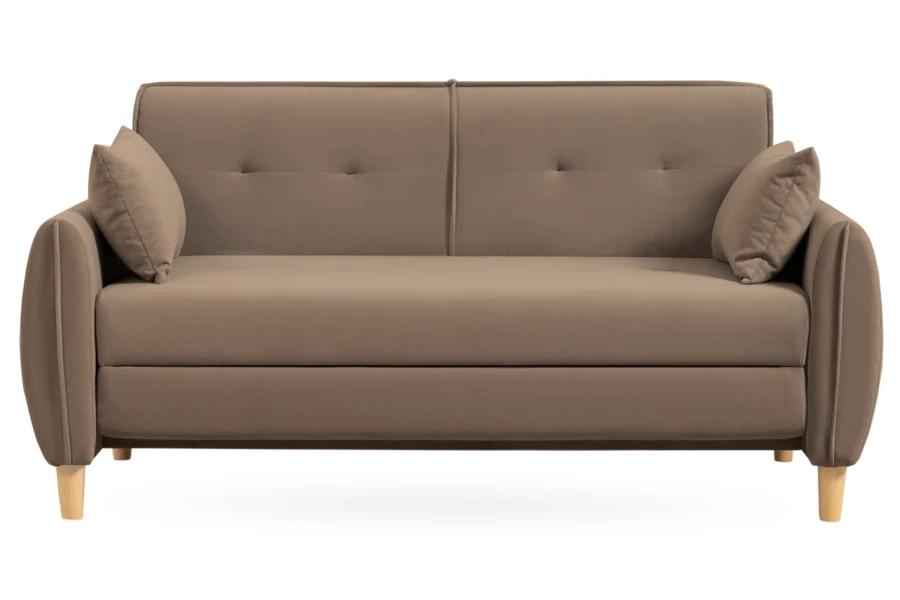 Диван- кровать раскладной Тога, какао, 170х92х82 см (изображение №2)