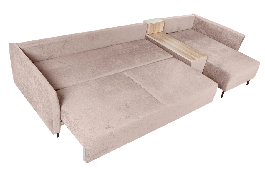 Диван-кровать Тенериф 2, велюровый, раскладной, како шенилл, 334х156х93 см (изображение №6)